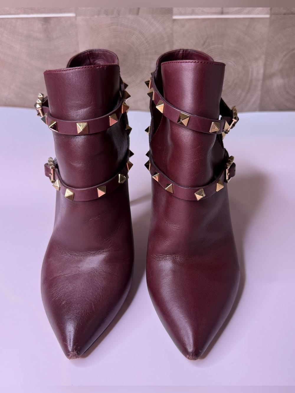 Valentino Rockstud Ankle Boots size 38